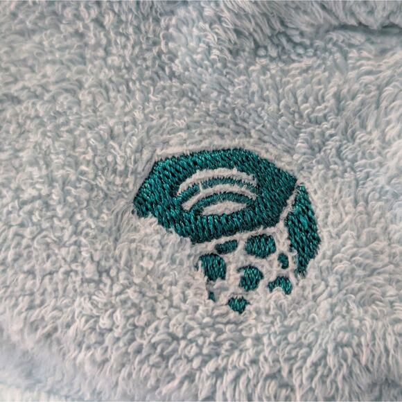 Mountain Hardwear Women's Full Zip Stand Collar Hi-Pile Sherpa Jacket Green, S - Picture 8 of 9